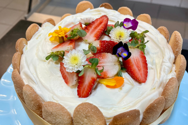 Torta Charlotte Dia das Mães